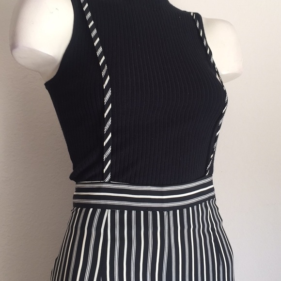 Overall Jumpsuit Striped NWT - Picture 2 of 5
